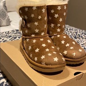 Brown Baliey Button Starlight Uggs